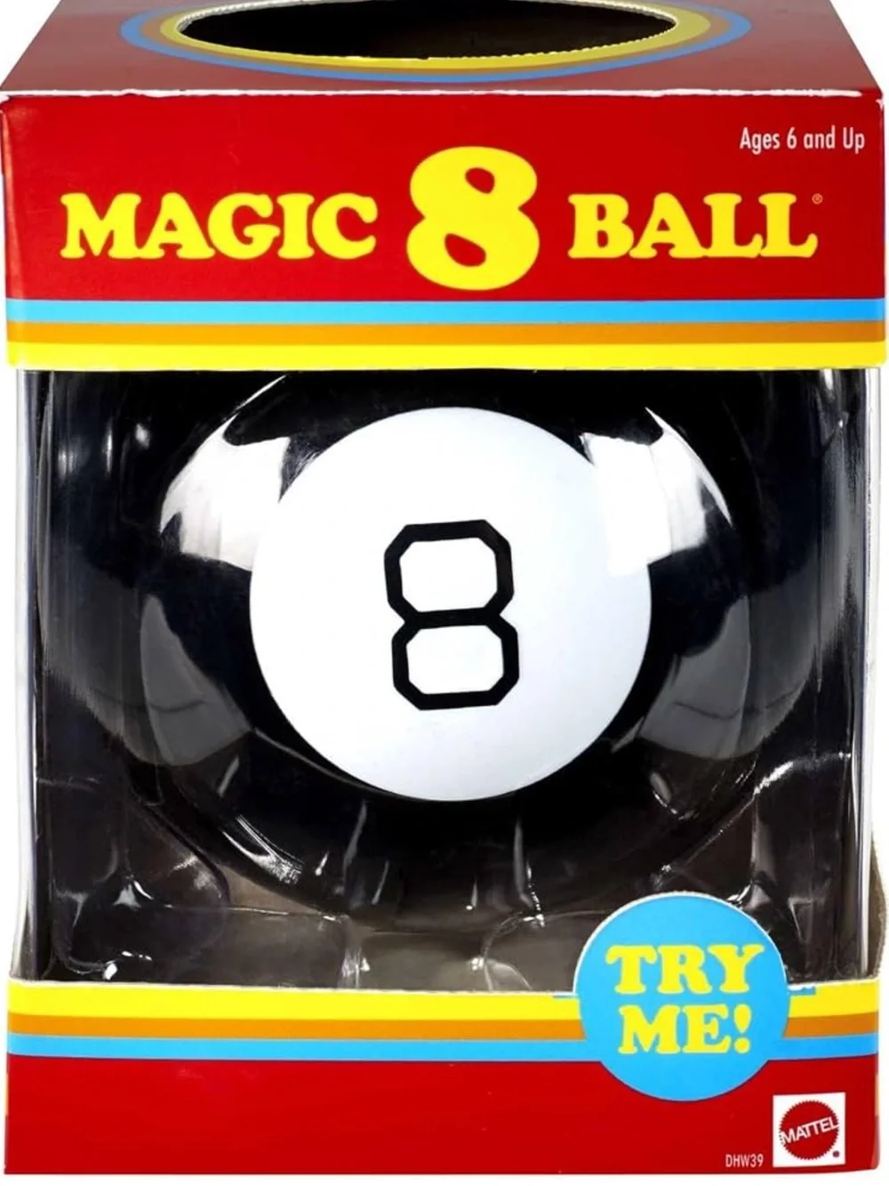 Magic 8 Ball Black Fortune Teller - Classic Mystery Toy